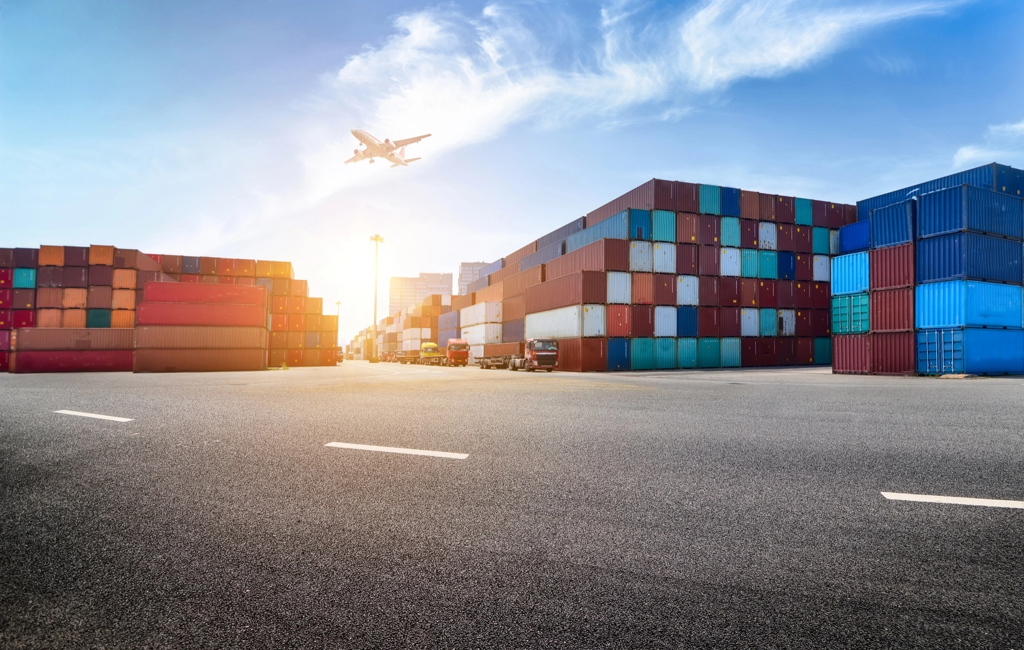 Prime Next Courier container yard